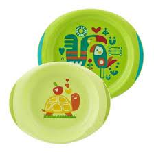 SET DE PLATOS NEUTRAL +12M