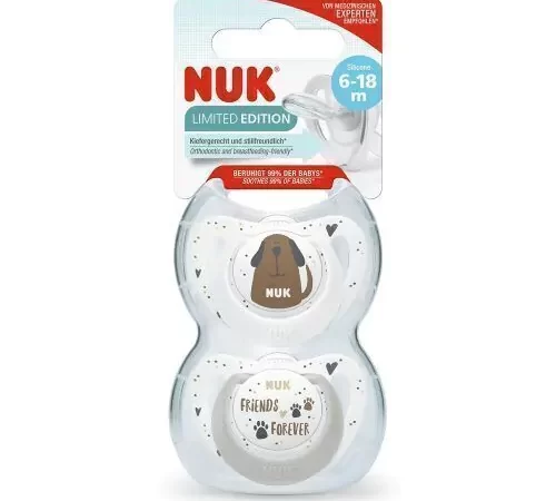 Set de 2 Chupetes Star Cats & Dogs 6-18 meses