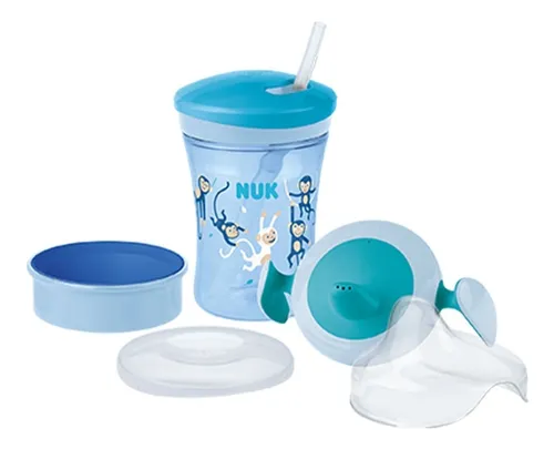 Set Vasos Evolution Cup Verde / Azul