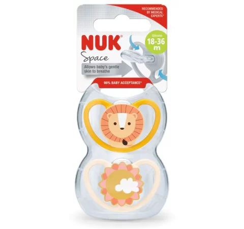 Set de 2 Chup. Space 18-36 meses León/Sol