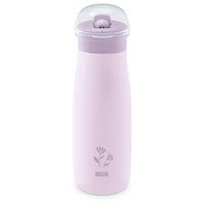 Vaso Mini-Me Flip Acero Inoxidable 500ml Flores - Lila